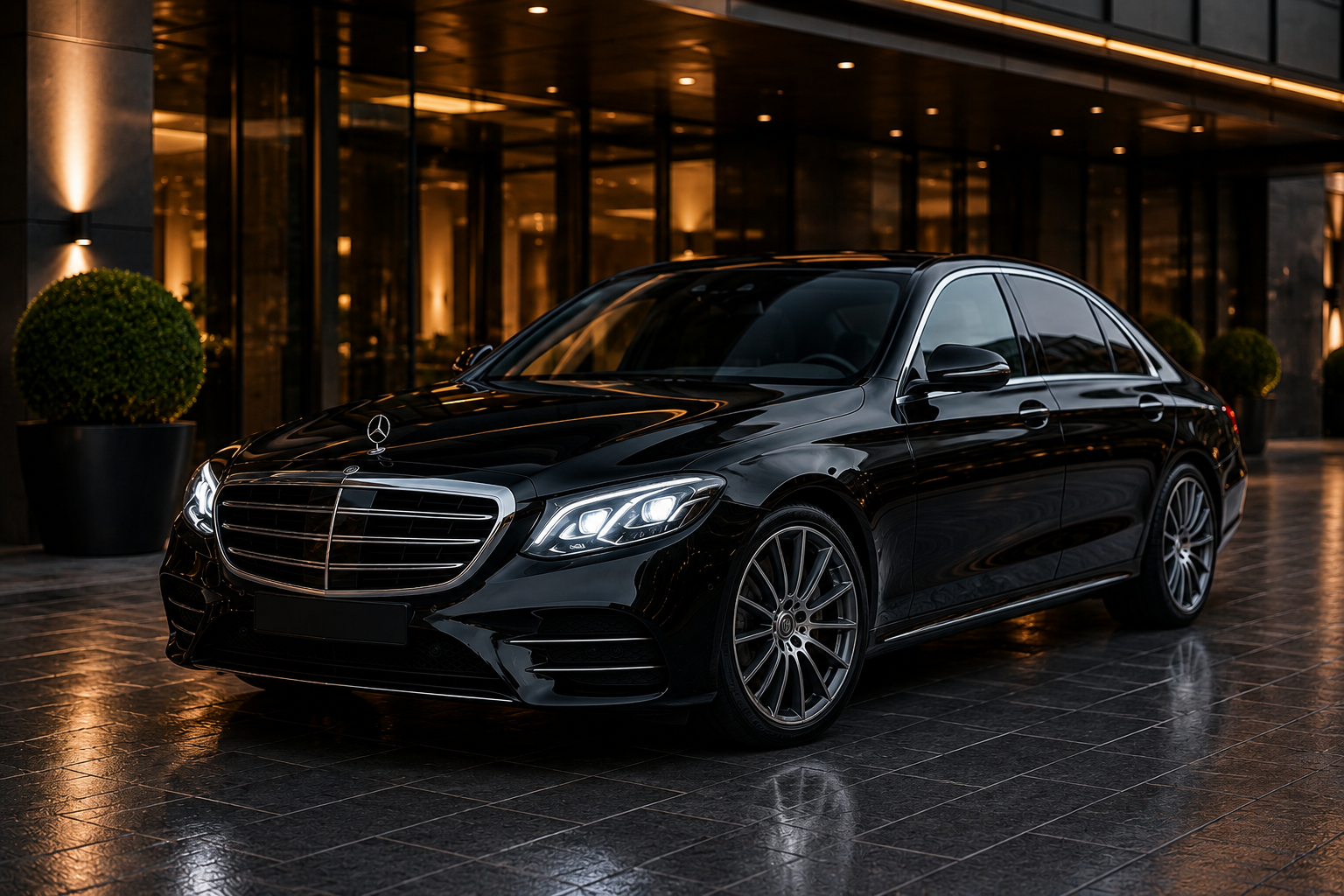 RydeLynk executive vehicle interior